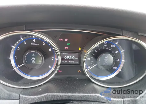 2013 Hyundai Sonata Gls z USA, uszkodzony, nr VIN 5NPEB4AC4DH706574